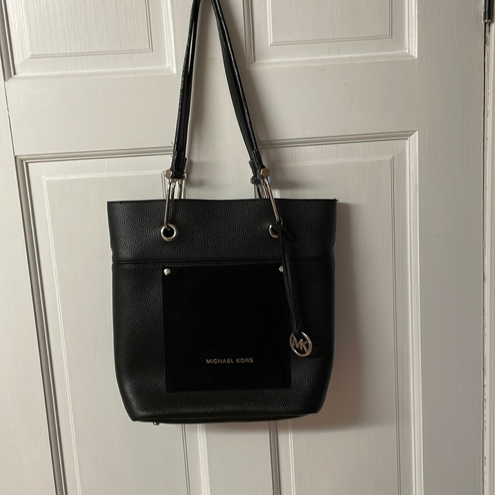 Black handbag